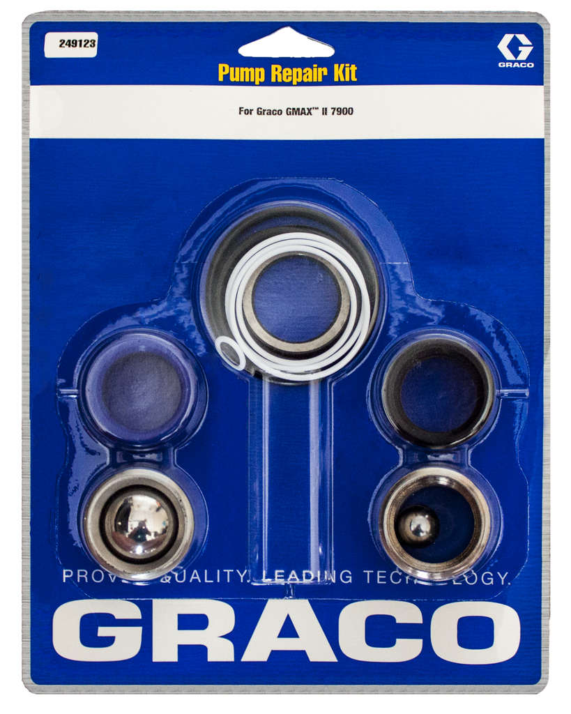 Graco OEM Packing Kit 249-123 GMax II 7900 SHIPPING INCLUDED